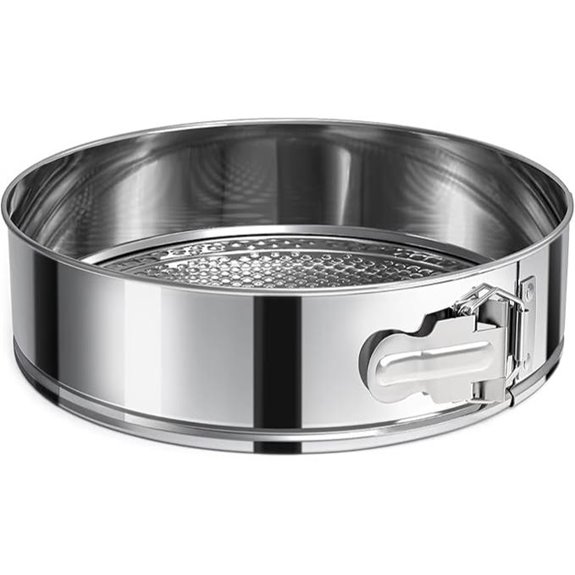 9-Inch Stainless Steel Springform Cake Pan
