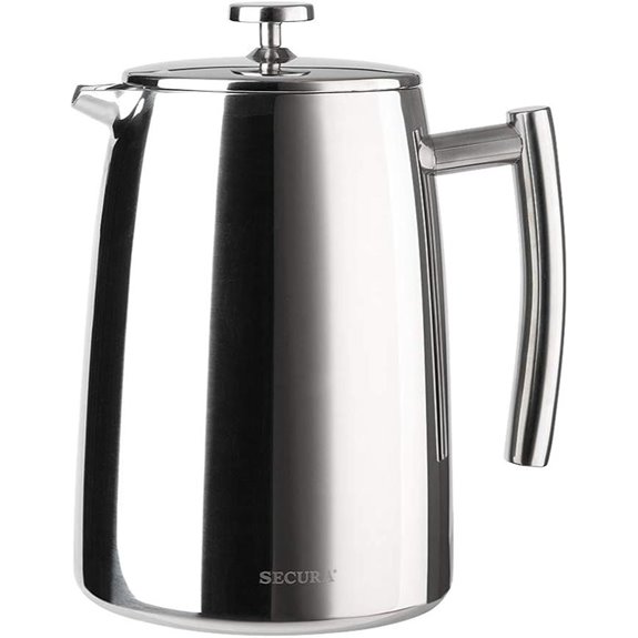 Secura 50oz Stainless Steel French Press Coffee Maker