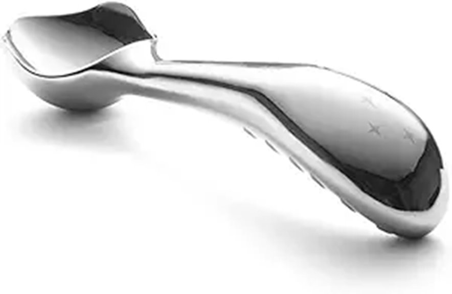 Midnight Scoop Stainless Steel Ice Cream Scoop