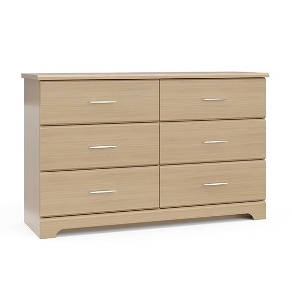 Storkcraft Brookside 6-Drawer Nursery Dresser