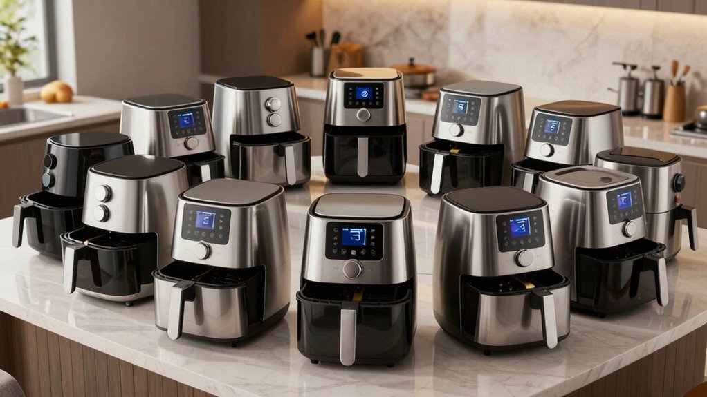 top dual basket air fryers