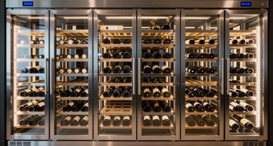 top dual zone wine coolers