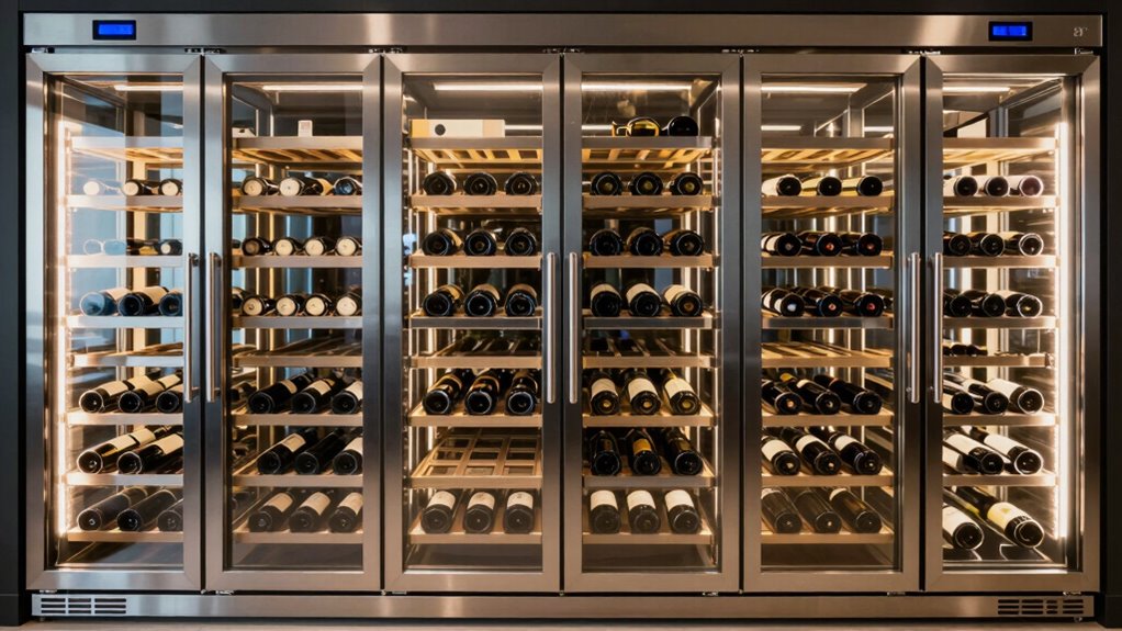 top dual zone wine coolers