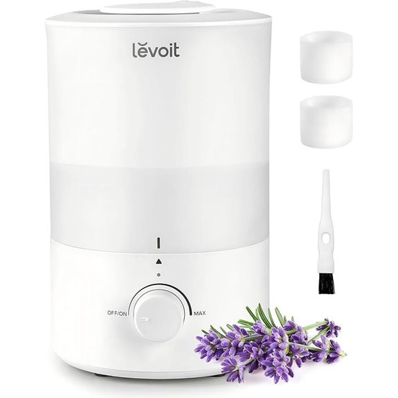 LEVOIT Humidifier with Top Fill 3L Quiet 360° mist
