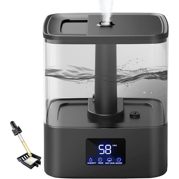 KZF 4L Top Fill Humidifier with Timer & Mist