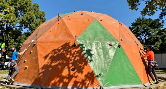 top outdoor climbing domes
