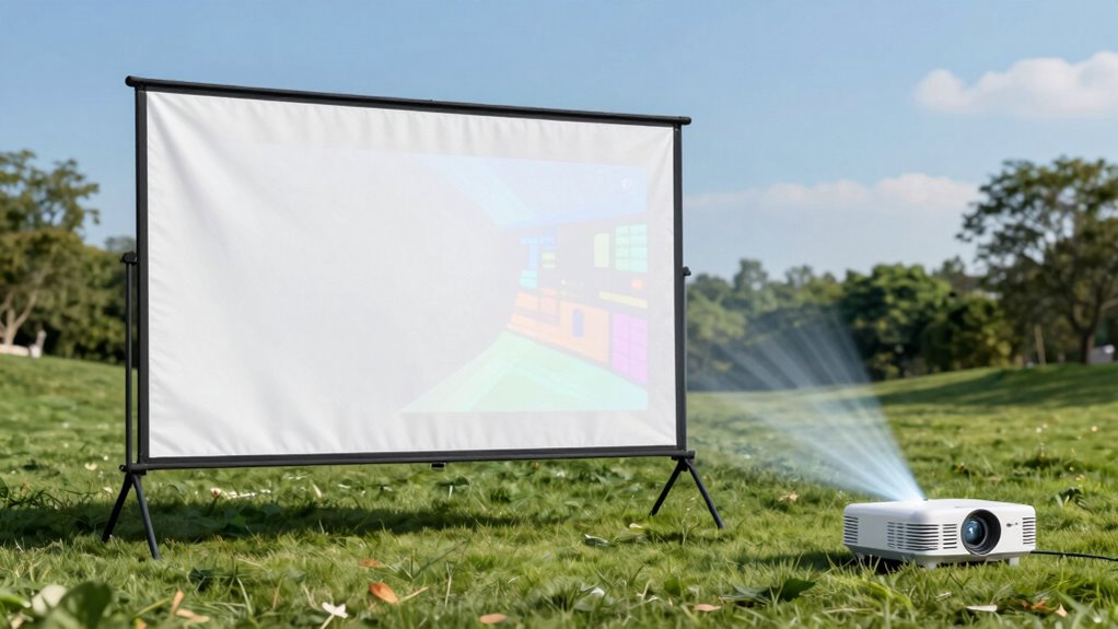 top portable projector screen options