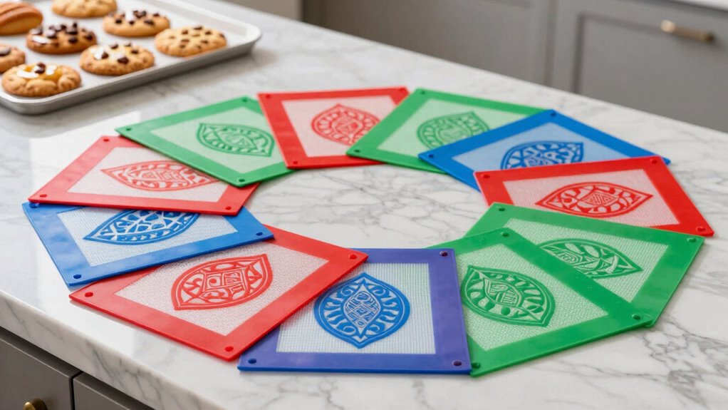 top silicone baking mats