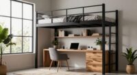 top space saving loft beds