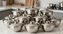 top stainless steel mixing bowls