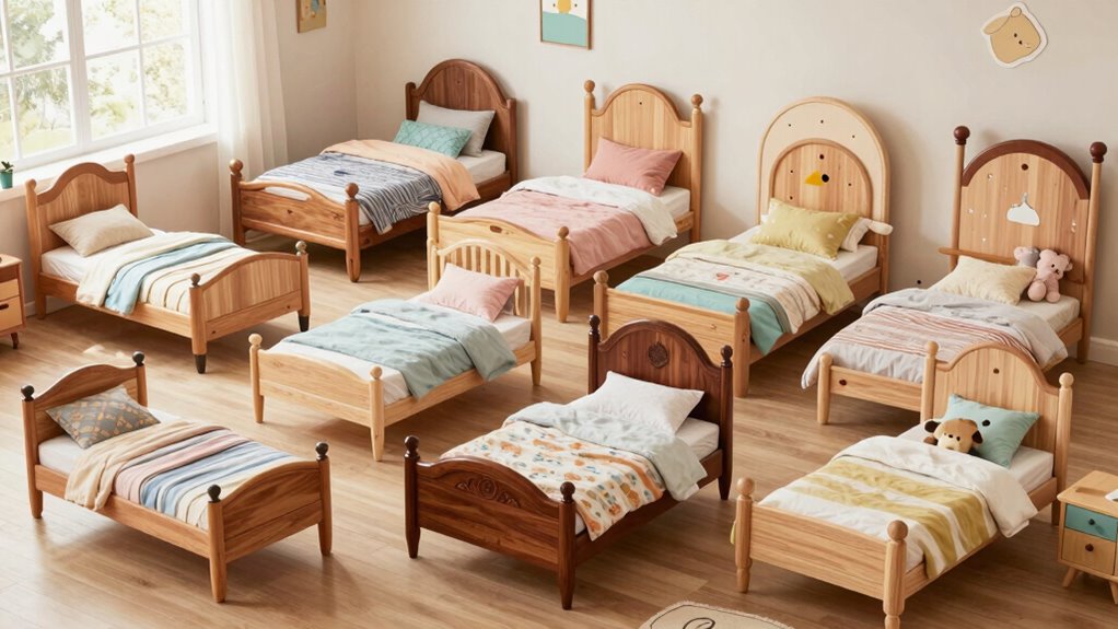 top toddler wood bed designs