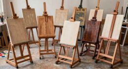 top wooden art easels