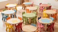 top wooden kids table sets