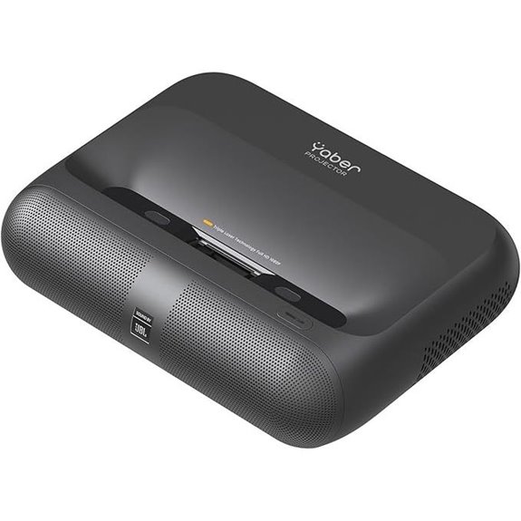 Yaber K300s Triple Laser 4K Projector with Speakers