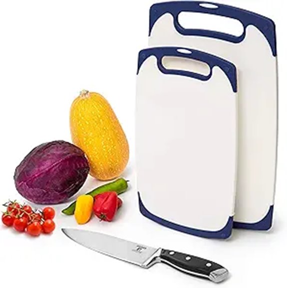 Moss & Stone 2-Piece Kitchen Cutting Boards Set