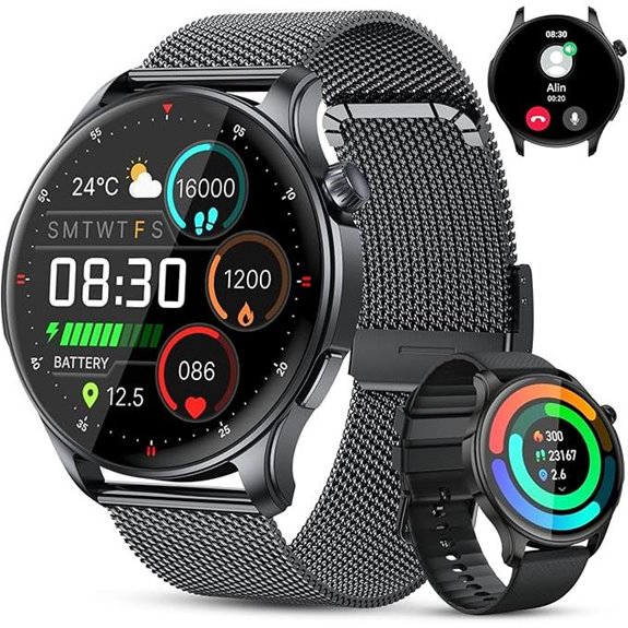 Smartwatch for Men and Women with Health & Call Features