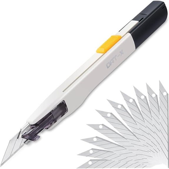 DAT Series-X Utility Knife with 10 Blades
