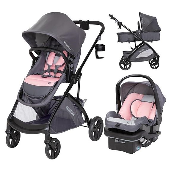Baby Trend Passport 6-in-1 Travel System with Car Seat