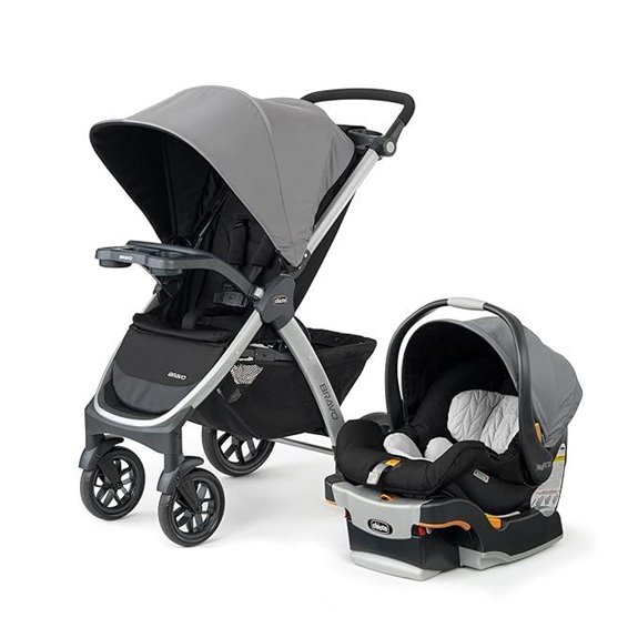 Chicco Bravo 3-in-1 Travel System with Car Seat
