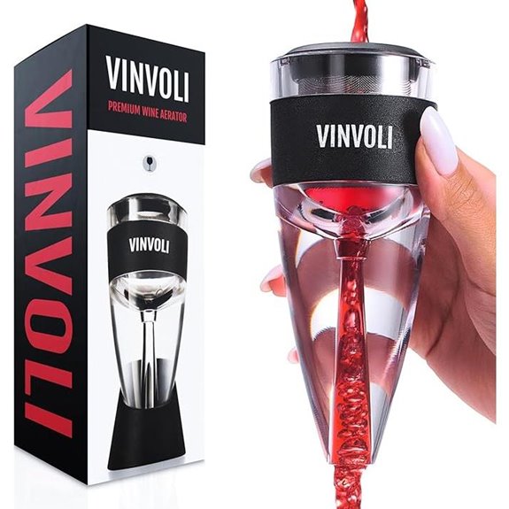 Vinvoli Red Wine Aerator Decanter with Filter