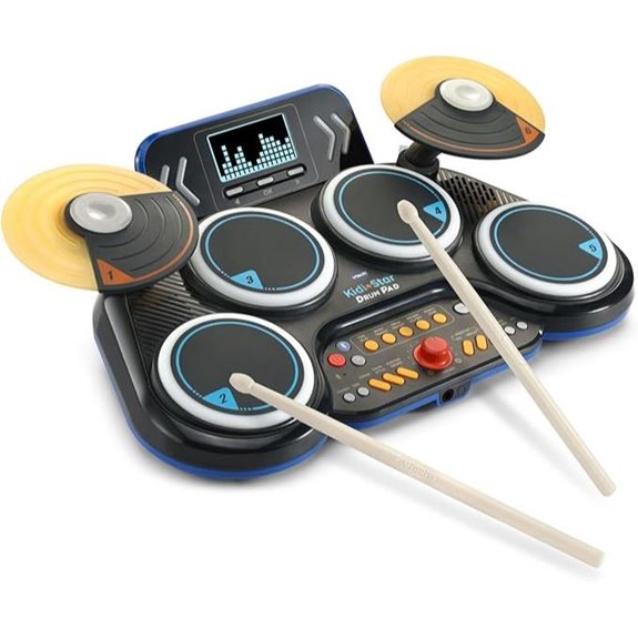 VTech Kidi Star Drum Pad Black