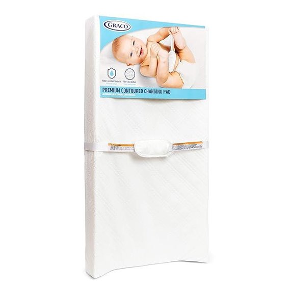 Graco Contoured Changing Pad – Water-Resistant Non-Skid