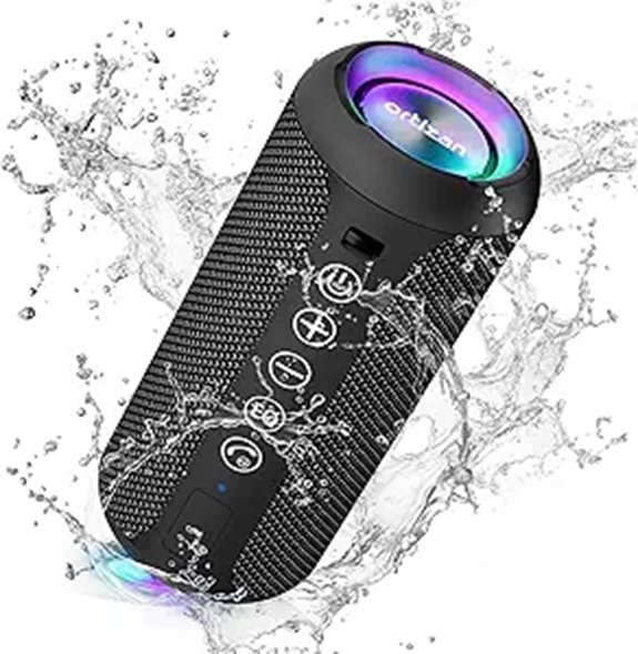 Ortizan Waterproof Bluetooth Speaker – 30H Playtime