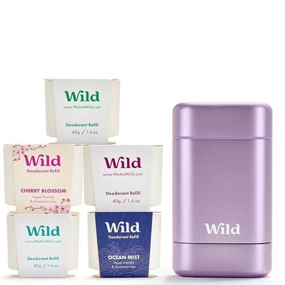 Wild Full Monty Refillable Deodorant Kit