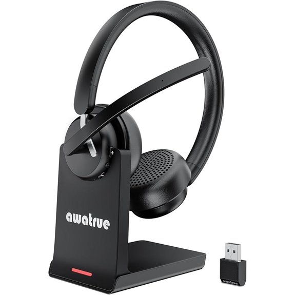 Wireless Bluetooth Headset with Mic and Noise Cancelling