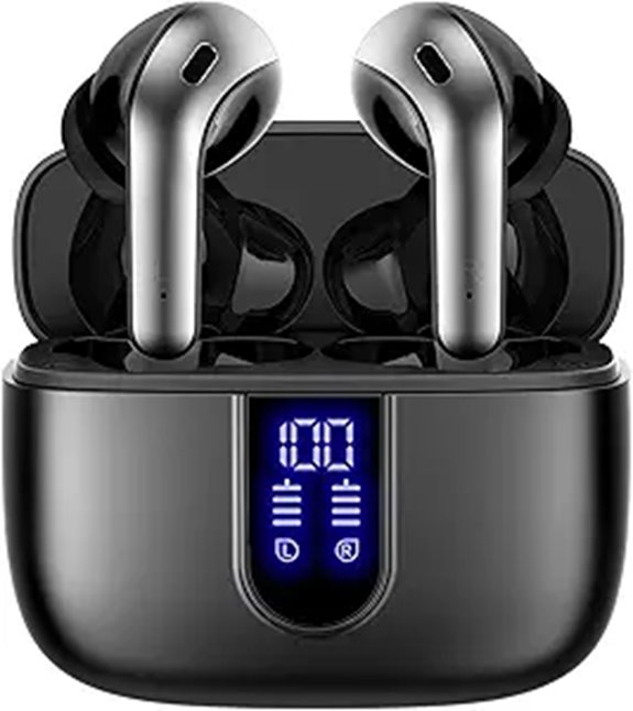 TAGRY True Wireless Bluetooth Earbuds with Power Display