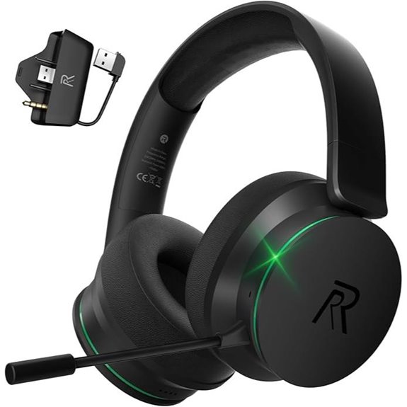 Wireless Gaming Headset for Xbox PlayStation Mac