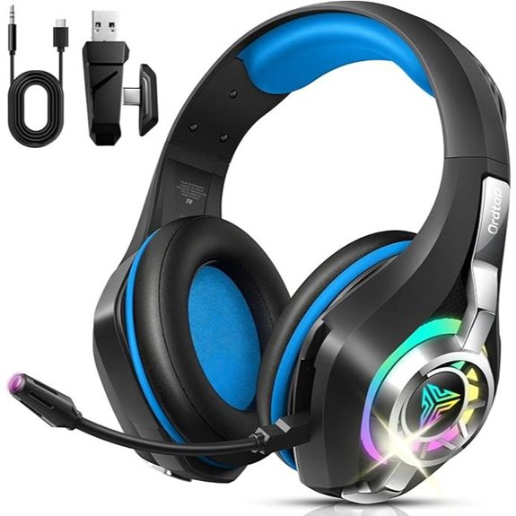 Wireless Gaming Headset with 7.1 Surround Sound