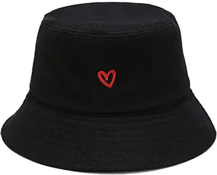 XYIYI Embroidery Bucket Hat for Women and Girls