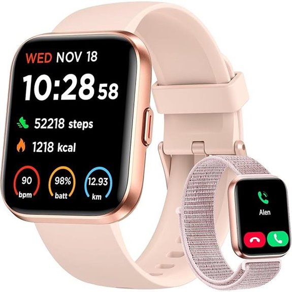 women s fitness smartwatch with calls