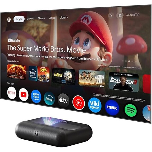 Yaber K300s 4K Short Throw Projector with JBL