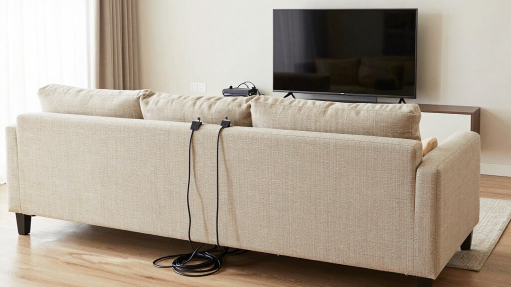 conceal cords without wall cuts