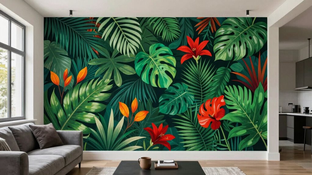 consideration for wall mural