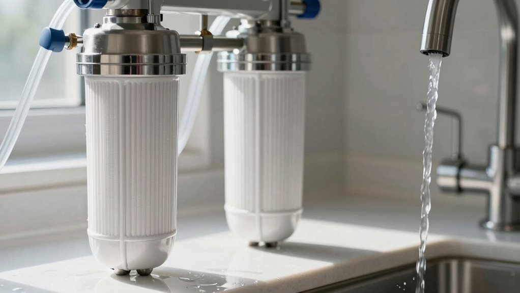 contaminant buildup causes pressure