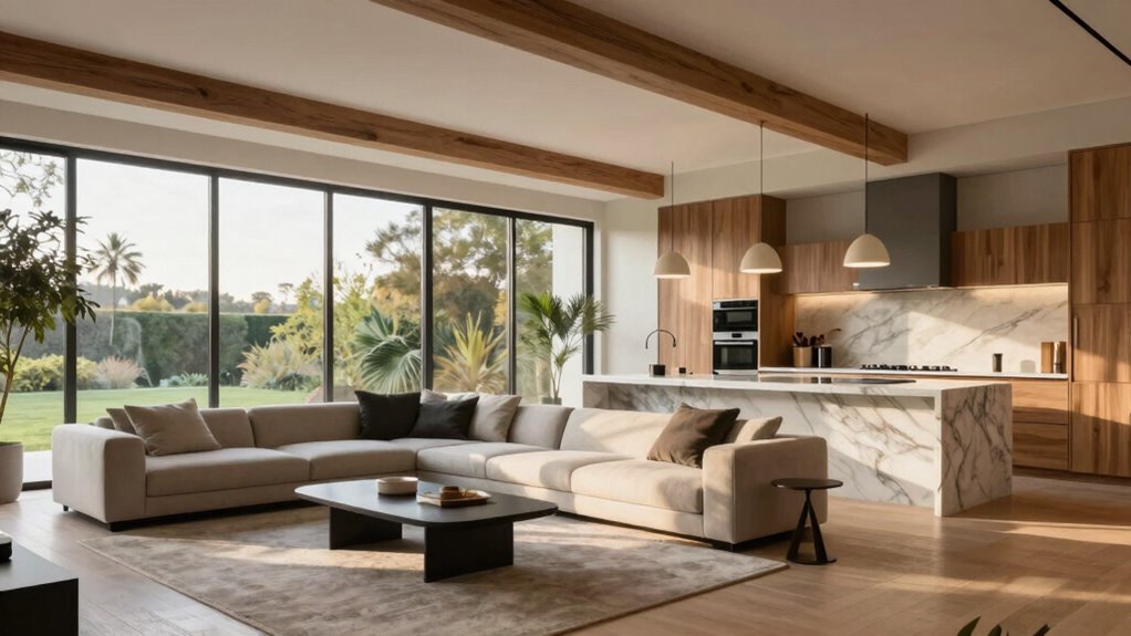 creating visual space boundaries