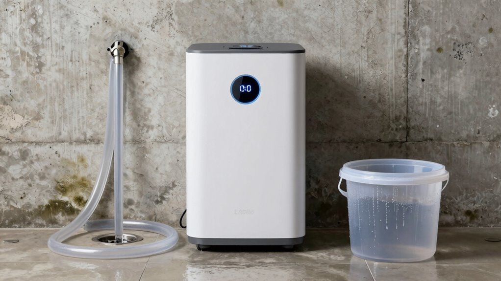 dehumidifier drain options comparison