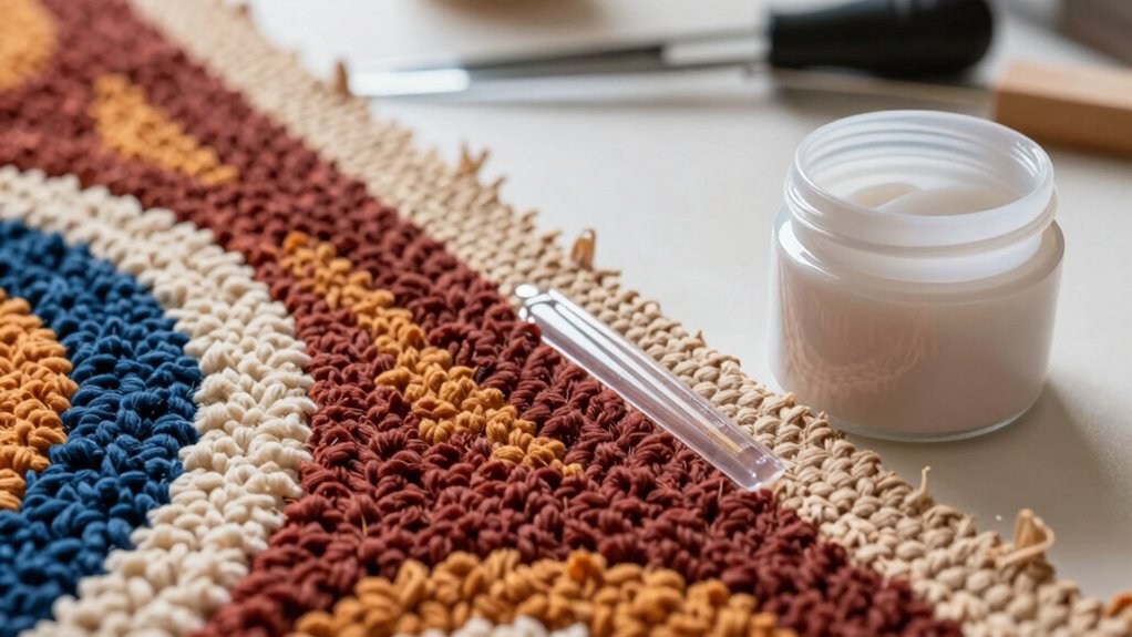 dense durable colorfast backing