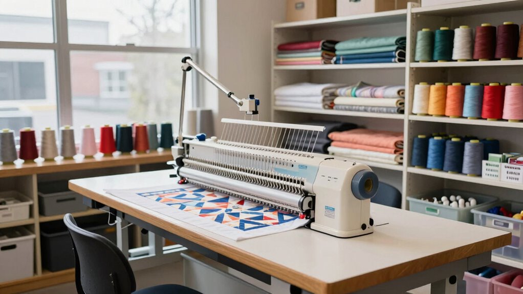 efficient quilting supply organization