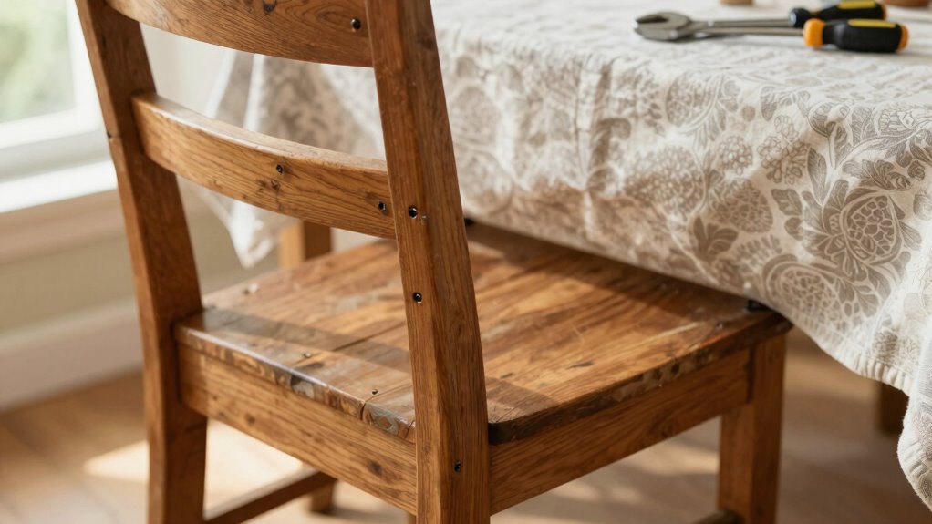 fixing and stabilizing chairs