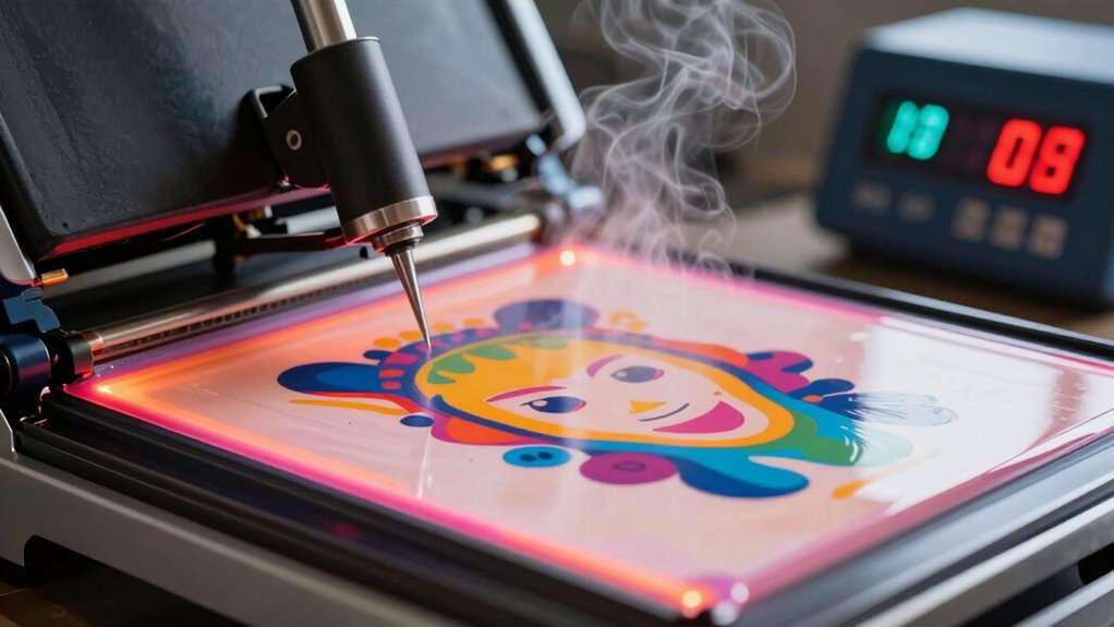 heat press timing errors