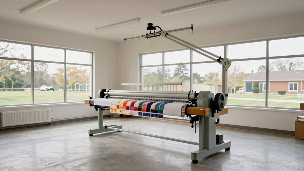 ideal quilting studio size