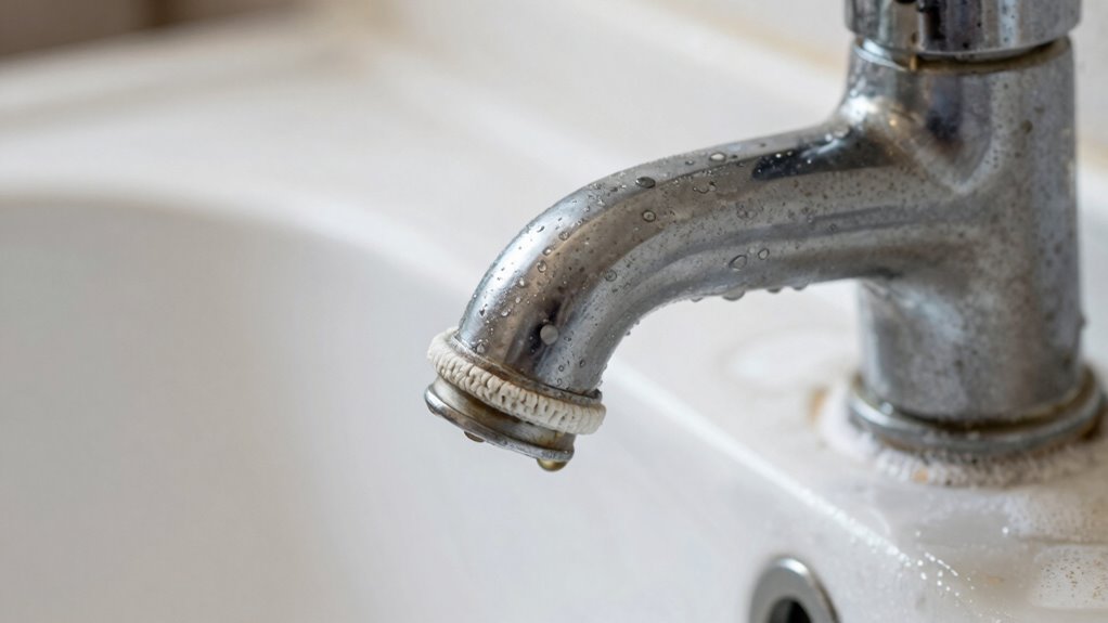 identify hard water signs