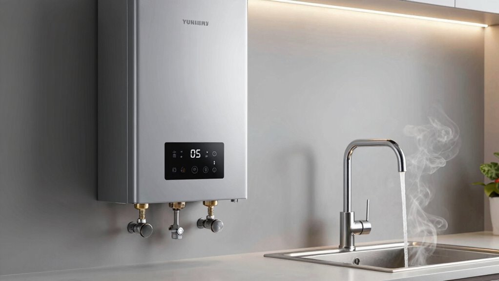 instant efficient hot water