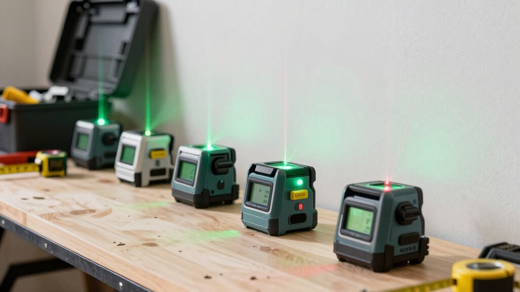 key factors for laser levels