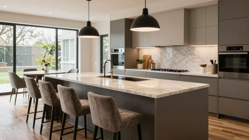 kitchen space seating style