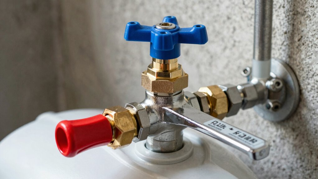 locate and identify bypass valve